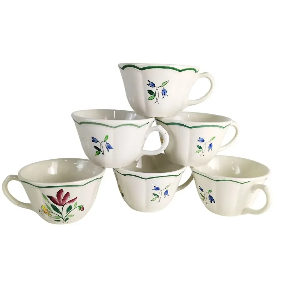 Vintage Set of 6 Longchamp France 